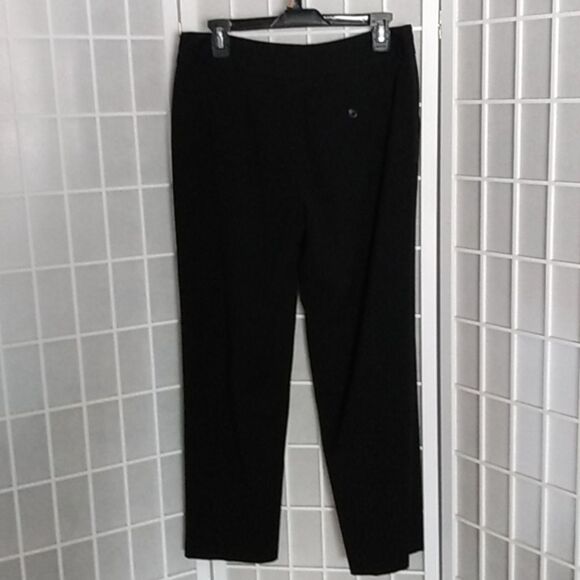 Talbots Petites Stretch Dress Pants Black 10, 27.5" inseam - Picture 5 of 12